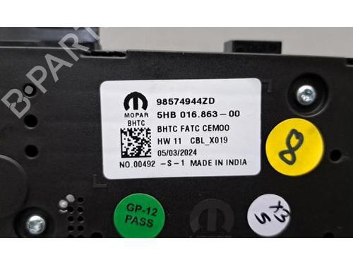 Climate control CITROËN C3 IV (CC_, CB_) 1.2 PureTech 100 (CCHPV4) | BP37674616I5 - Image 3