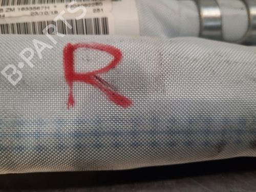 Right curtain airbag PEUGEOT 208 I (CA_, CC_) 1.5 BlueHDI 100 | BP23616209C12