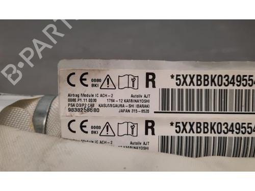 Right curtain airbag PEUGEOT 2008 II (UD_, US_, UY_, UJ_, UR_, UC_) 1.5 BlueHDI 110 (UDYHSK) | BP23618413C12 