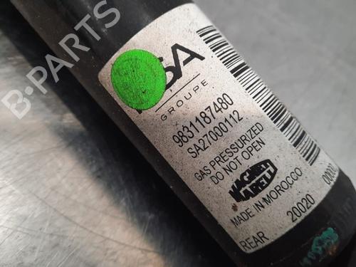 Right rear shock absorber PEUGEOT 208 I (CA_, CC_) 1.6 HDi | BP16263539M19 