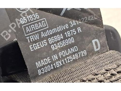 Front right seatbelt OPEL VIVARO B Van (X82) 1.6 CDTI (05) | BP39452971I25 - Image 4