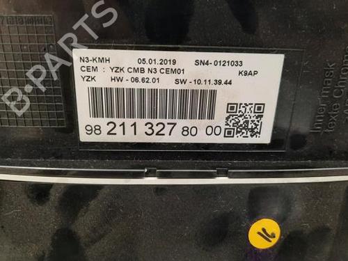 Instrument cluster PEUGEOT RIFTER 1.2 PureTech 110 | BP23616496C47 