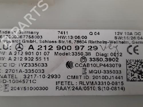 Electronic module MERCEDES-BENZ A-CLASS (W176) A 180 (176.042) | BP10879296M83 