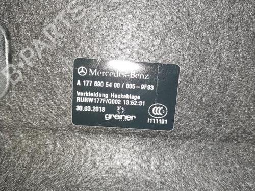 Rear parcel shelf MERCEDES-BENZ A-CLASS (W177) A 200 (177.087) | BP40552512C85 - Image 3