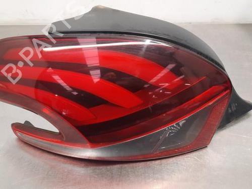 Used Left taillight PEUGEOT 208 I (CA_, CC_) 1.2 VTI 82 (82 hp) 23588688