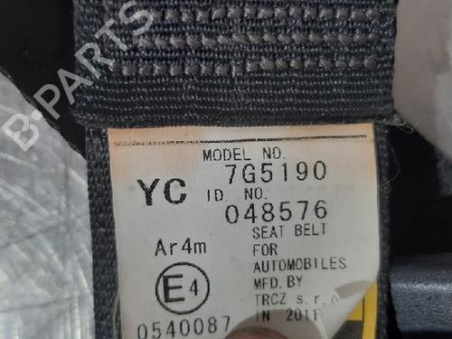 Rear center seatbelt TOYOTA YARIS (_P13_) 1.4 D (NLP130_, NLP130) | BP15015857I27 