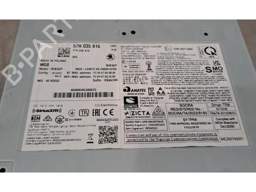 Radio SKODA KODIAQ II (PS7) 1.5 TSI mHEV | BP30521337E6