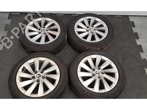 Used Wheel set Wheel set SKODA OCTAVIA IV Combi (NX5, PV5) 2.0 TDi (150 hp) 40110359 40110359