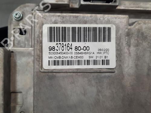 Instrument cluster PEUGEOT 3008 II SUV (MC_, MR_, MJ_, M4_) 2.0 BlueHDi 136 | BP15029302C47 