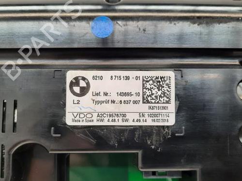 Instrument cluster BMW X1 (F48) sDrive 16 d | BP21675137C47 