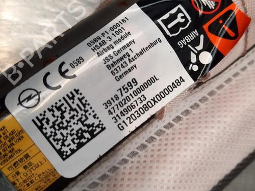 Left curtain airbag OPEL ASTRA K Sports Tourer (B16) 1.5 CRDI (35) | BP15236007C11 