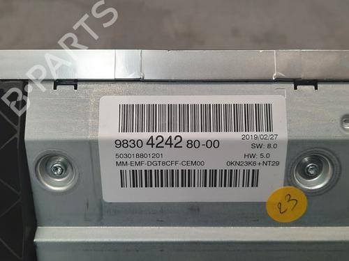 Display monitor PEUGEOT 3008 II SUV (MC_, MR_, MJ_, M4_) 1.6 PureTech 180 (M45GFR, M45GFU) | BP16264730C48 