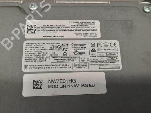 Electronic module FORD FIESTA VII (HJ, HF) 1.5 TDCi | BP23586350M83 