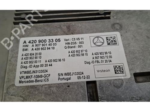 Electronic module MERCEDES-BENZ SPRINTER 3,5-t Van (B907, B910) 311 CDI (910.631, 910.633) | BP36757871M83 - Image 6