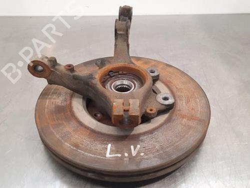 Used Left front steering knuckle OPEL CORSA F (P2JO) CORSA-e (68) (136 hp) 19649551