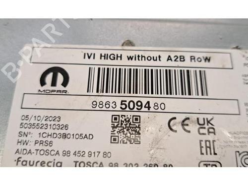 Radio PEUGEOT 408 II (FP_, F3_) PureTech 130 (FPHNST) | BP24459505E6 