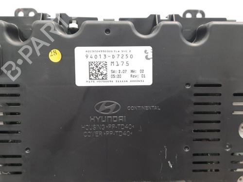 Instrument cluster HYUNDAI TUCSON (TL, TLE) 1.6 T-GDi | BP10896549C47 