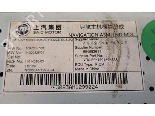 Display MG MG ZS SUV (AZS1) EV | BP31151324C48 