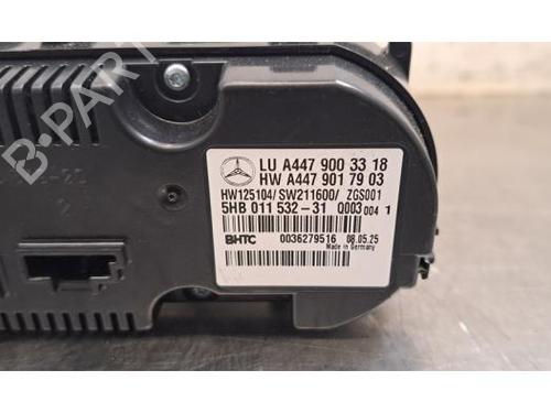Climate control MERCEDES-BENZ VITO Van (W447) 111 CDI (447.601, 447.603, 447.605) | BP38313019I5 - Image 3