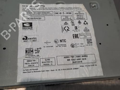 Radio PEUGEOT EXPERT Van (V_) 2.0 BlueHDi 180 | BP15028974E6 