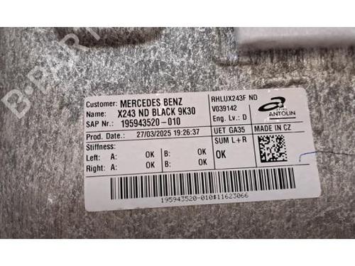Interiør tag MERCEDES-BENZ EQB (X243) EQB 250+ (243.602) | BP39230368I12  - Image 10