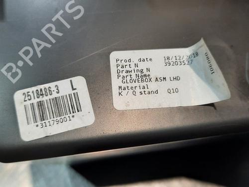 Glove box OPEL ASTRA K (B16) 1.6 CDTi (68) | BP15233892C95 