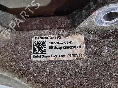 Left rear steering knuckle TESLA MODEL X (5YJX) 60D AWD | BP10881839M27 