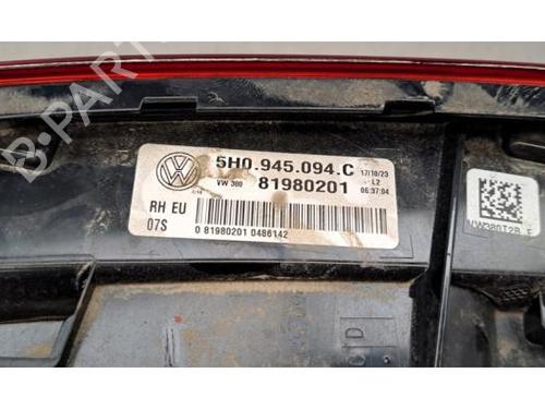 Right taillight VW GOLF VIII Variant (CG5, DB5) 1.5 eTSI | BP29379393C35 