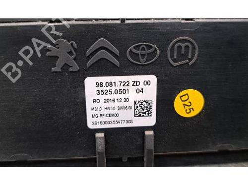 Commande Chauffage CITROËN JUMPY III Van (V_) 1.6 BlueHDi 115 | BP23646864I5 