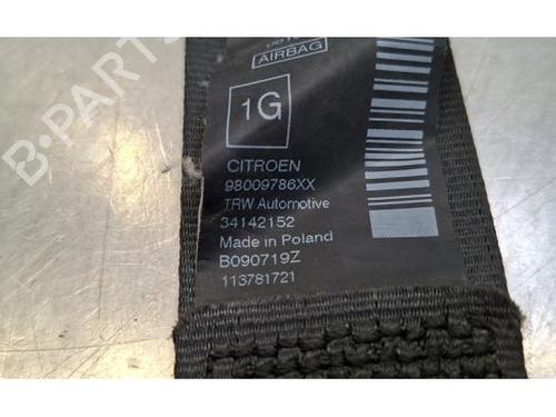 Front left seatbelt CITROËN C4 CACTUS 1.2 THP 110 | BP37038262I26 - Image 3