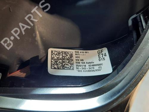 Steering wheel VW GOLF VII (5G1, BQ1, BE1, BE2) 2.0 TDI | BP23607321C49 