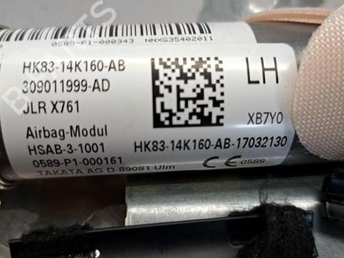 Left curtain airbag JAGUAR XE (X760) 2.0 D | BP23599211C11 