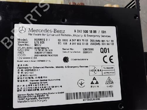 Electronic module MERCEDES-BENZ SPRINTER 3,5-t Van (B907, B910) 316 CDI All-wheel Drive (907.633, 907.635, 907.637) | BP10883579M83 