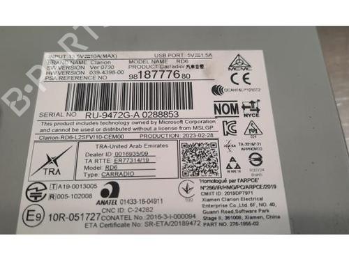 Electronic module PEUGEOT EXPERT Platform/Chassis (V_) 2.0 BlueHDi 145 | BP39230431M83 - Image 6