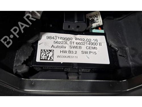 Steering wheel PEUGEOT 308 III (FB_, FH_, FP_, F3_, FM_) PureTech 130 (FPHNSL, FPHNST) | BP31273127C49