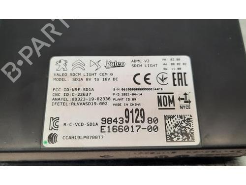 Electronic module CITROËN C5 X (ND_, NC_) Hybrid 225 (NDDGYP) | BP24871194M83 