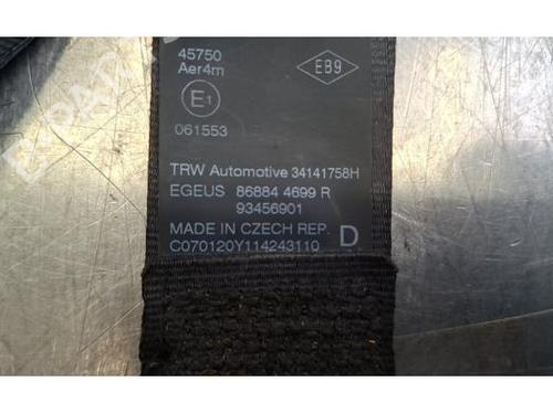 Front right seatbelt RENAULT TRAFIC III Van (FG_) 1.6 dCi 95 (FGMJ, FGMR) | BP39417868I25 - Image 6