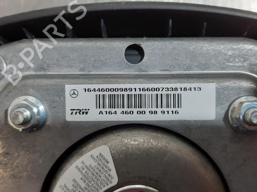 Driver airbag MERCEDES-BENZ M-CLASS (W164) ML 320 CDI 4-matic (164.122) | BP17112596C9 