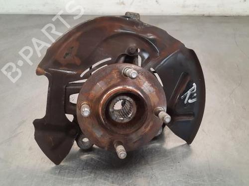 Used Right front steering knuckle FORD FIESTA VII (HJ, HF) 1.1 Ti-VCT (70 hp) 23604461