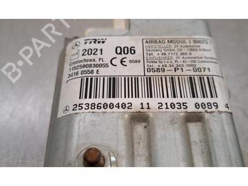 Knee airbag MERCEDES-BENZ EQC (N293) EQC 400 4-matic (293.890) | BP29621412C50 