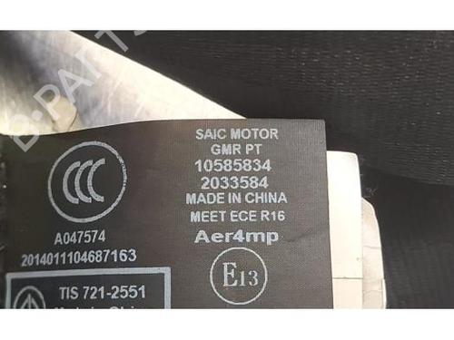 Front right seatbelt MG MG ZS SUV (AZS1) EV | BP40026174I25 - Image 6