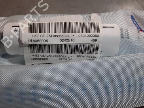 Left curtain airbag PEUGEOT 208 I (CA_, CC_) 1.0 VTi | BP23631607C11 