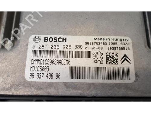 Engine control unit (ECU) CITROËN BERLINGO Box Body/MPV (K9) 1.5 BlueHDi 75 | BP37498872M57 - Image 2