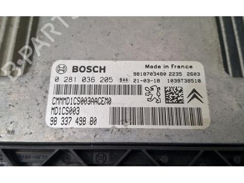 Engine control unit (ECU) CITROËN BERLINGO Box Body/MPV (K9) 1.5 BlueHDi 130 | BP38318558M57 - Image 3