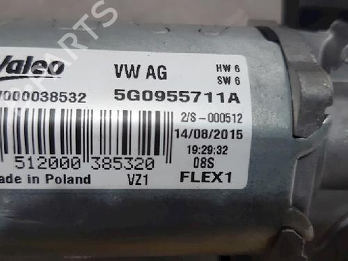 Rear wiper motor VW GOLF VII (5G1, BQ1, BE1, BE2) 1.6 TDI | BP10872434M102 