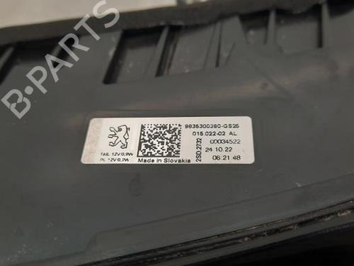 Right taillight PEUGEOT 308 III (FB_, FH_, FP_, F3_, FM_) PureTech 130 (FPHNSL, FPHNST) | BP23593855C35