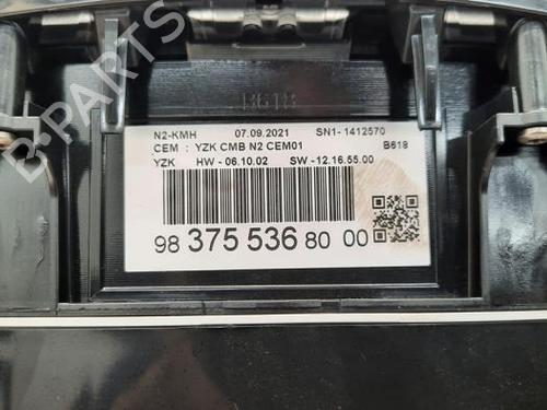 Instrument cluster CITROËN C3 / C3 ORIGIN III (SX) 1.5 BlueHDi 100 (SXYHYP, SXYHTU) | BP23616302C47 