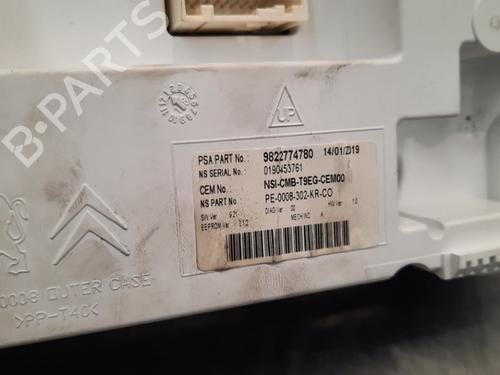 Instrument cluster PEUGEOT 308 II (LB_, LP_, LW_, LH_, L3_) 1.5 BlueHDi 130 | BP15042455C47 
