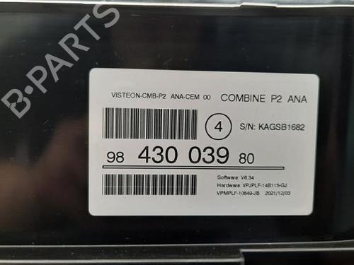 Instrument cluster PEUGEOT 208 II (UB_, UP_, UW_, UJ_) 1.5 BlueHDI 100 | BP23599388C47 