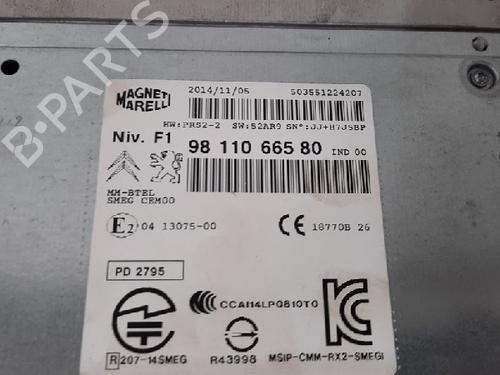Radio PEUGEOT 2008 I (CU_) 1.6 HDi | BP15016061E6 